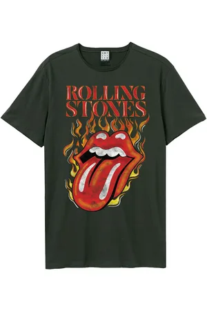 The Rolling Stones Camiseta de - Amplified Collection - Hot Tongue - XS XXL - para Hombre