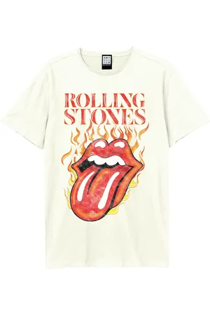 The Rolling Stones Camiseta de - Amplified Collection - Hot Tongue - XS XXL - para Hombre