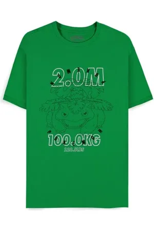 Pokemon Camiseta gaming de - Bisaflor - S XL - para Hombre