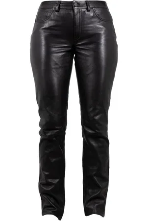 Mauritius Pantalones de piel de - MWZazoe - S XXL - para Mujer