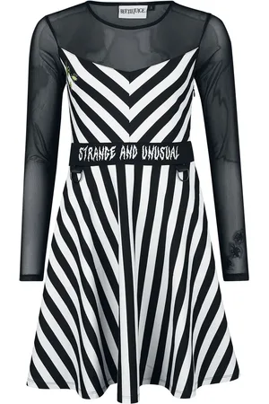 BEETLEJUICE Vestido Corto de - S L - para Mujer