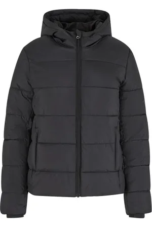 Urban classics Chaqueta de Invierno de - Chaqueta mujer acolchada con capucha - XS S - para Mujer