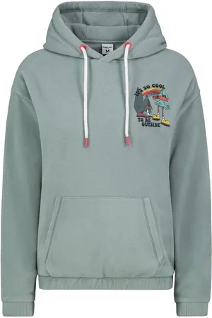 Sublevel Sudadera con capucha de - Fleece Hoodie - XS M - para Mujer