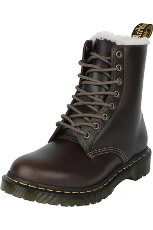 Dr. Martens Botas de - 1460 Pascal Serena - Dark Khaki Orleans - EU36 EU38 - para Mujer