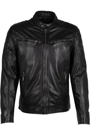Mauritius Chaqueta de Cuero de - GB Derry Laorv - S 3XL - para Hombre