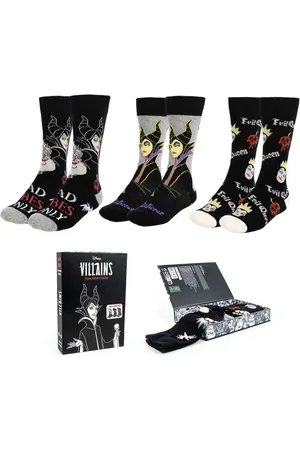 Disney Calcetines Disney de - Ursula, Böse Königin, Maleficent - one size - para