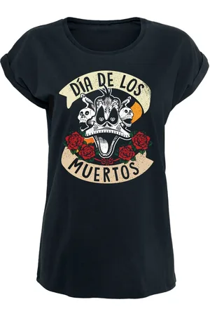 LOONEY TUNES Camiseta de - Dia De Los Muertos - S XXL - para Mujer