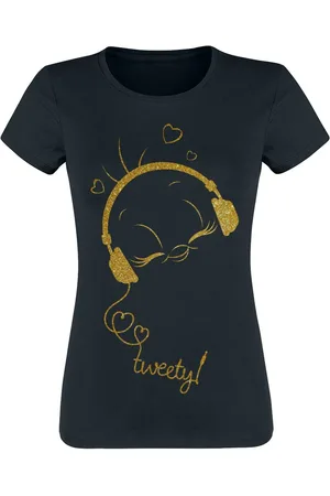 LOONEY TUNES Camiseta de - Tweety - Music - S XXL - para Mujer