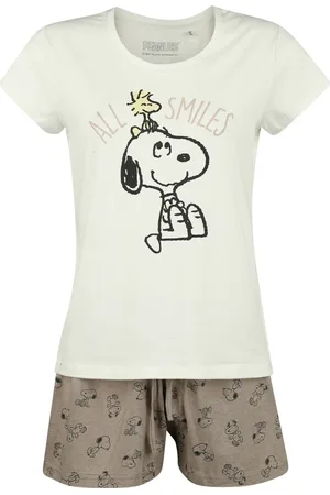Peanuts Pijama de - Snoopy und Woostock - All Smiles - S 3XL - para Mujer