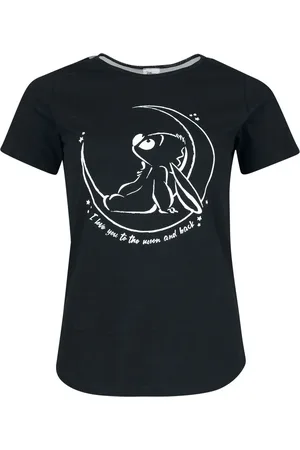 Disney Camiseta Disney de - I love you to the moon and back - S XXL - para Mujer