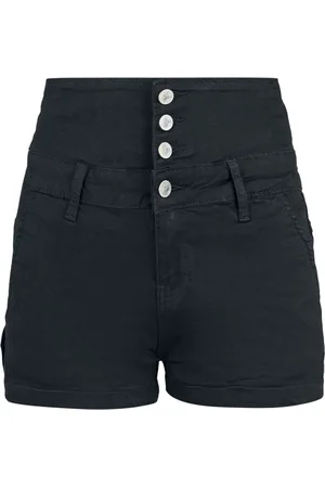 Forplay Pantalones cortos de - Pantalones Ultracortos Denim de Cintura Alta - 28 40 - para Mujer