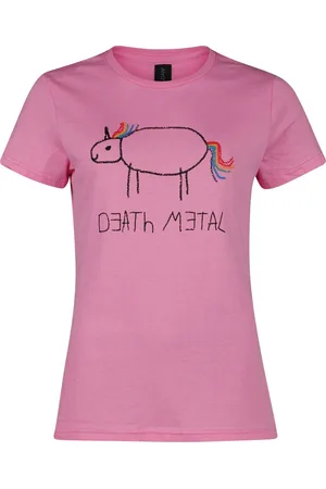 Death Metal Camiseta Unicornio de - S XXL - para Mujer