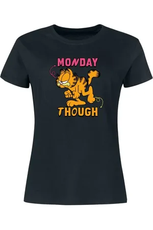 Garfield Camiseta de - Monday Tough - S XXL - para Mujer