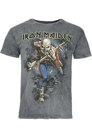 Iron Maiden Camiseta de - Trooper - S 4XL - para Hombre