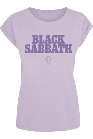 Black Sabbath Camiseta de - Typo Cross - S XXL - para Mujer