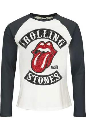The Rolling Stones Camiseta Manga Larga de - Amplified Collection - 1978 Tour - S 3XL - para Hombre