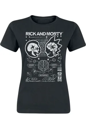 Rick and Morty Camiseta de - Nobody Exists On Purpose - S XXL - para Mujer