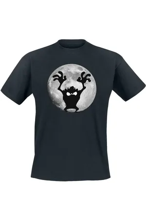 LOONEY TUNES Camiseta de - Taz - Full Moon - S XXL - para Hombre
