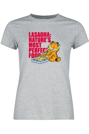Garfield Camiseta de - Lasagna Girl Shirt - M XXL - para Mujer
