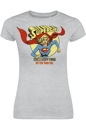 Supergirl Camiseta de - Does everything better than you - S XXL - para Mujer