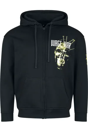 Wage War Capucha con cremallera de - XRayNail5 - S XXL - para Hombre