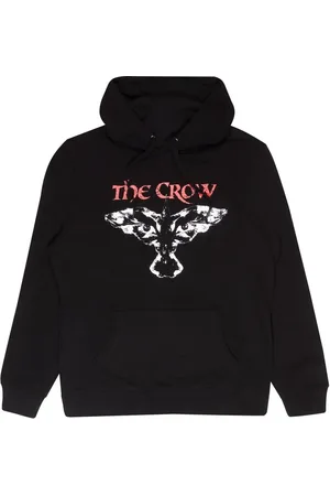 The Crow Sudadera con capucha de - - Rain all the Tme - M - para Hombre