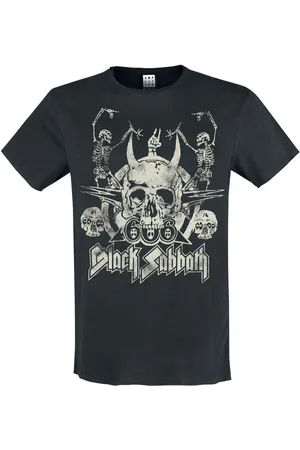 Black Sabbath Camiseta de - Amplified Collection - Dancing Skulls - S 3XL - para Hombre
