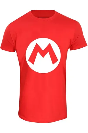 Super Mario Camiseta gaming de - Mario Badge - S XXL - para