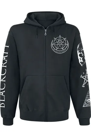 Blackcraft Cult Capucha con cremallera Gótico de - Evil Eye Bonfire FB Zip Hoodie - M 5XL - para Hombre