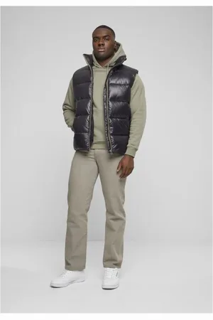 Urban classics Chaleco de - Recycled Big Puffer Vest - S XXL - para Hombre
