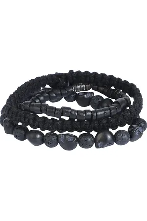 Rock Rebel Set de Pulsera Gótico de - Skull Bracelet - para