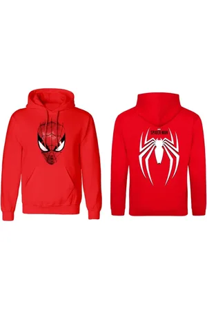 SPIDERMAN Sudadera con capucha gaming de - Spider Crest - M XXL - para Hombre