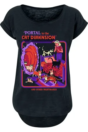 Steven Rhodes Camiseta Fun de - Portal to the cat dimension - S XXL - para Mujer