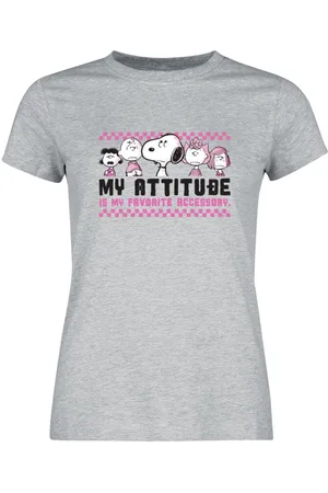 Peanuts Camiseta de - My Attitube Is My Favorite - S 3XL - para Mujer