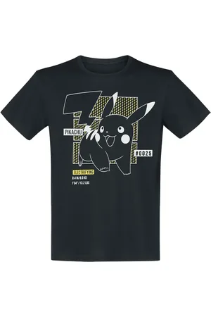 Pokemon Camiseta gaming de - Pikachu Lineart - S M - para Hombre