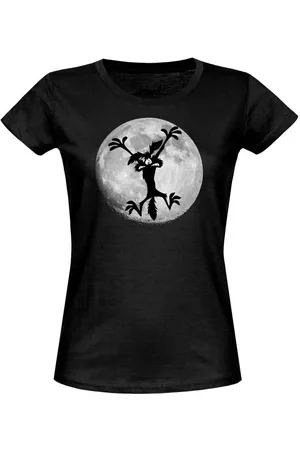 LOONEY TUNES Camiseta de - Moon Jump - M XXL - para Mujer