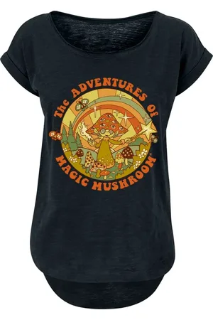 Steven Rhodes Camiseta Fun de - The adventures of magic mushroom - S XL - para Mujer