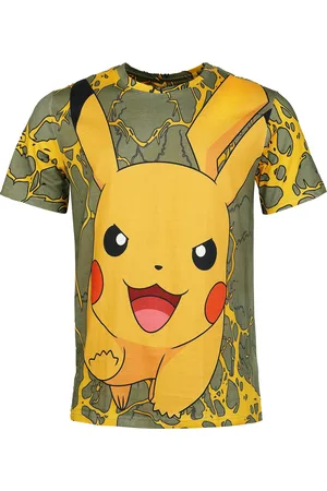 Pokemon Camiseta gaming de - Pikachu Relámpago - S XXL - para Hombre