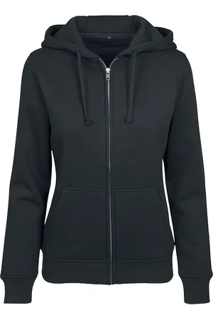 Build Your Brand Capucha con cremallera de - Capucha con cremallera mujer - S 4XL - para Mujer