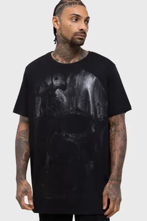 KIHILIST by KILLSTAR Camiseta Gótico de - Hypnoskull T-Shirt - XS XXL - para Hombre