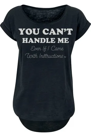 Goodie Two Sleeves Camiseta Fun de - You can´t handle me - S XXL - para Mujer