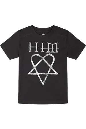 Him Camiseta de - Metal Kids - Heartgram - 92 152 - para niñas & niños