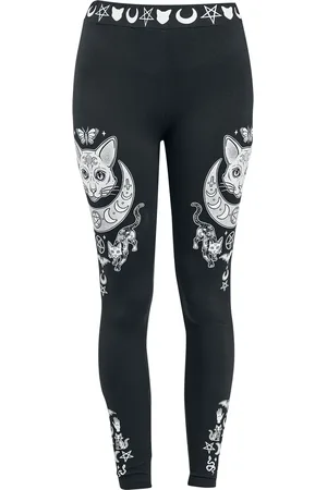 Gothicana Leggins Gótico de - Built For Comfort - S XL - para Mujer