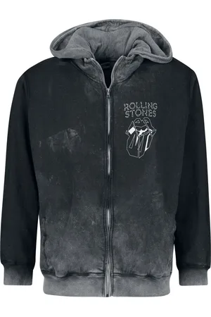 The Rolling Stones Capucha con cremallera de - Smoke - S XL - para Hombre
