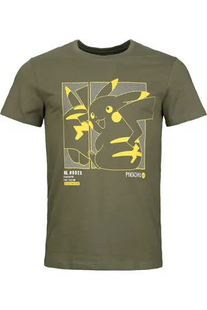 Pokemon Camiseta gaming de - Green Pikachu - S XXL - para Hombre