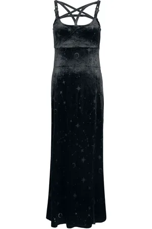 Killstar Vestido largo Gótico de - Coma Star Maxi Dress - XS L - para Mujer