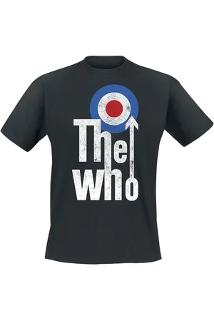 The Who Camiseta de - Distressed Target Logo - S XL - para Hombre