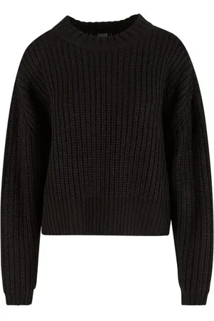 Urban classics Jersey de punto de - Ladies Wide Basic Oversized - XS 4XL - para Mujer