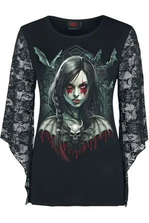 Spiral Camiseta Manga Larga Gótico de - Hallow