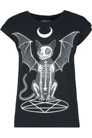 Gothicana Camiseta Gótico de - Glow In The Dark - S XXL - para Mujer